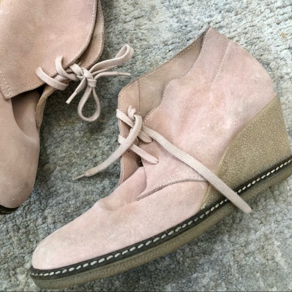 J.Crew Macallister Wedge Boots made in Italy Sz 9 - Picture 5 of 9